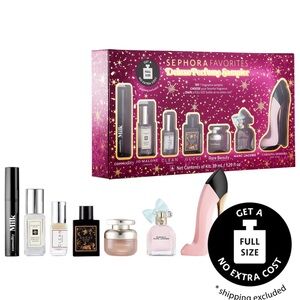 Sephora Favorites Deluxe Perfume Sampler with Pink and Black Accents